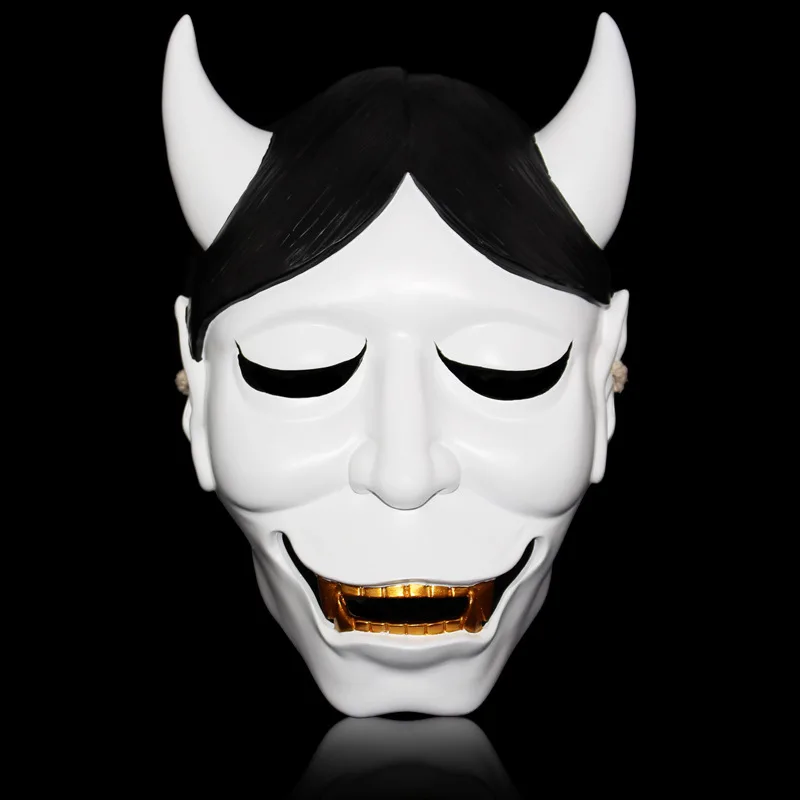 Аниме ину х Boku SS риричиё ширакин взрослых риричиё ширакин Смола маска шлем для косплея ручной работы призрак маска Хэллоуин