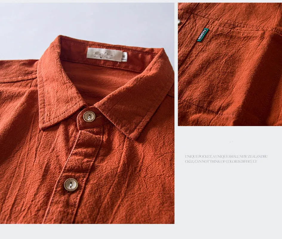 Quality Good Breathable Cotton Solid Print Casual Men's Dress Shirt Button Slim Fit Men Shirts Long Sleeve Camisa Masculina