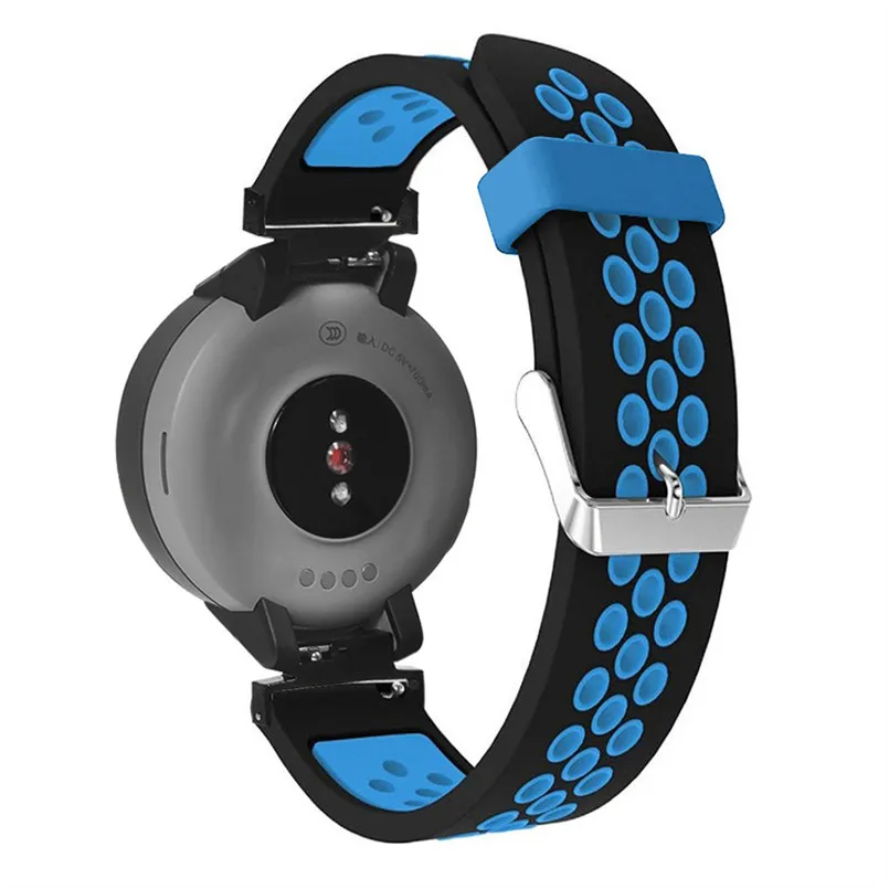 Сменный ремешок спортивный текстура мягкий силиконовый для часов Huami Amazfit Verge 20 мм