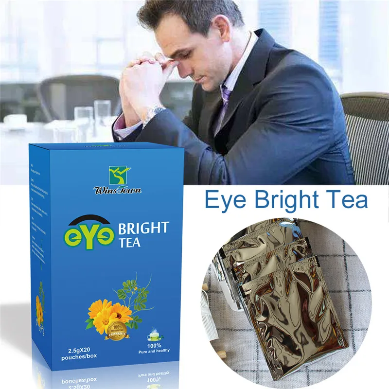 Чай для здоровья 20 чайных пакетиков Хризантема Медлар Кассия Семена глаз яркие