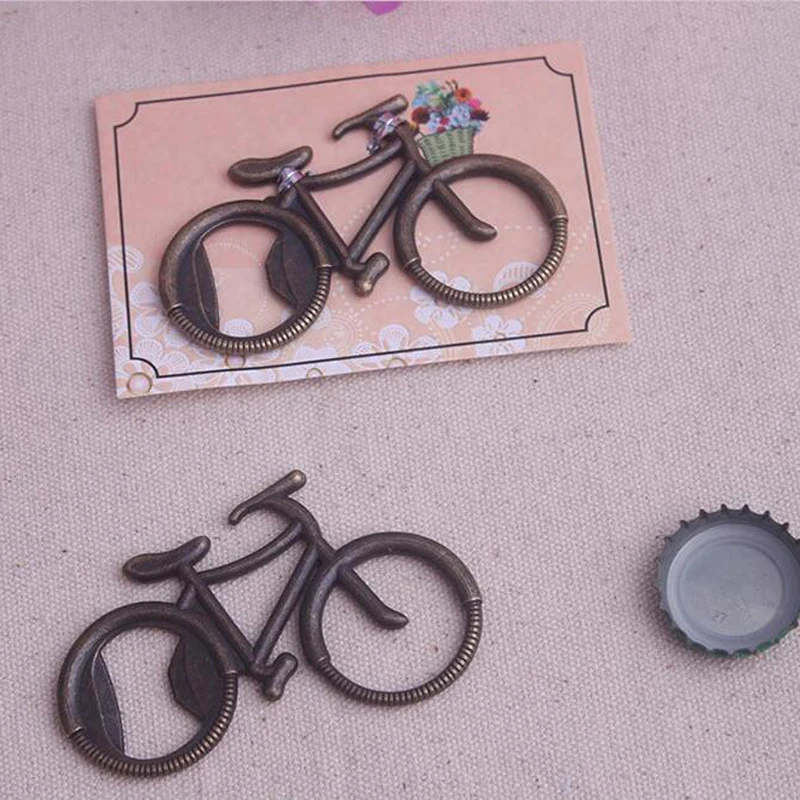

(20 pieces/lot) Wedding Souvenirs Bicycle Bottle Opener Wedding Favors And Gifts For Guests Birthday Event Party Supplies BO013