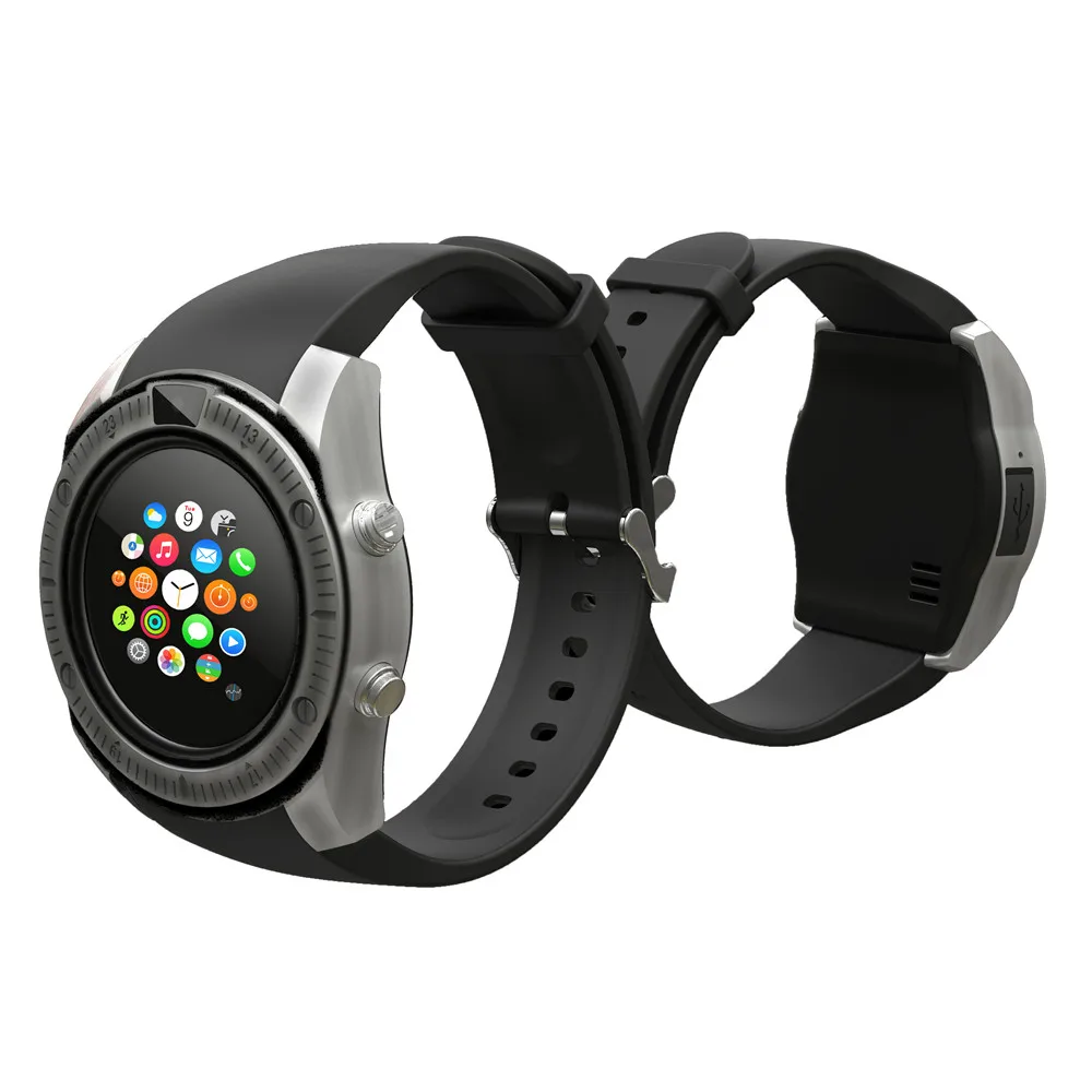 Династии солдат KY003 Винтаж Смарт часы с Камера Bluetooth наручные для Android Поддержка