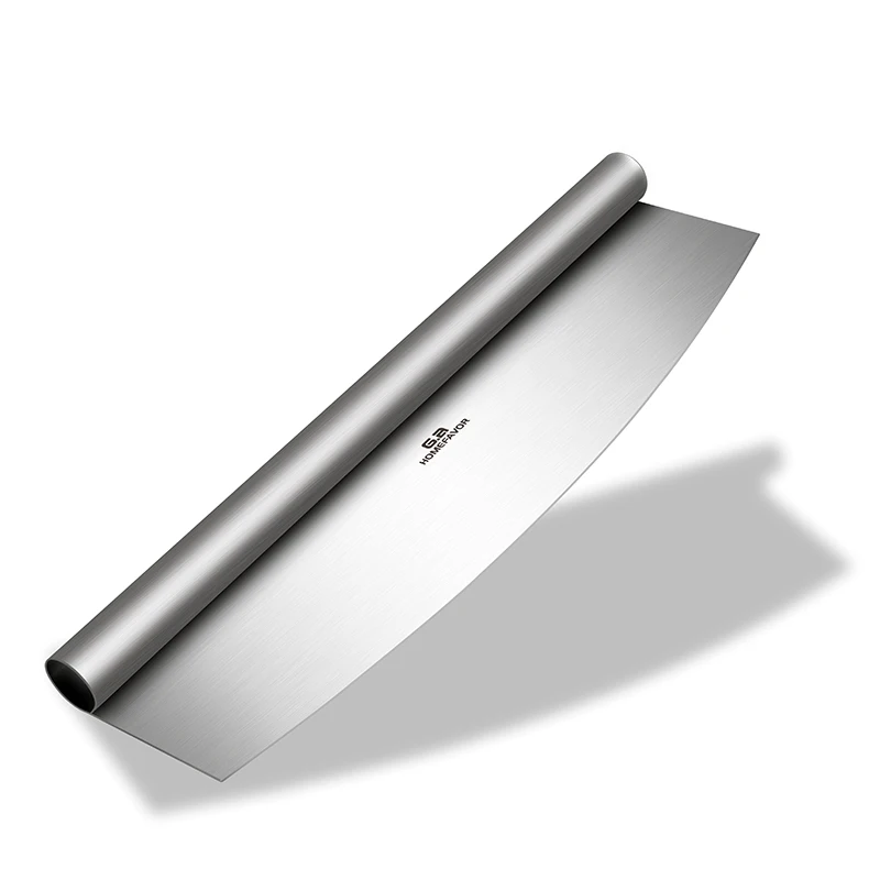 G. a HOMEFAVOR 35 см резак для пиццы из нержавеющей стали качалка для пиццы Высокое качество кухонный нож Дизайн Пользовательский резак инструмент