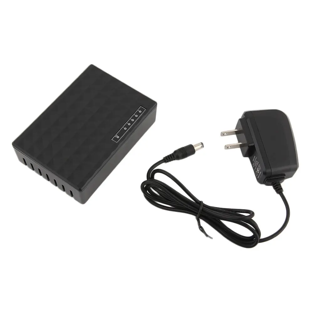 8 шт. 5 портов 10/100 Мбит/с 100 мегабайт Настольный Ethernet сетевой адаптер