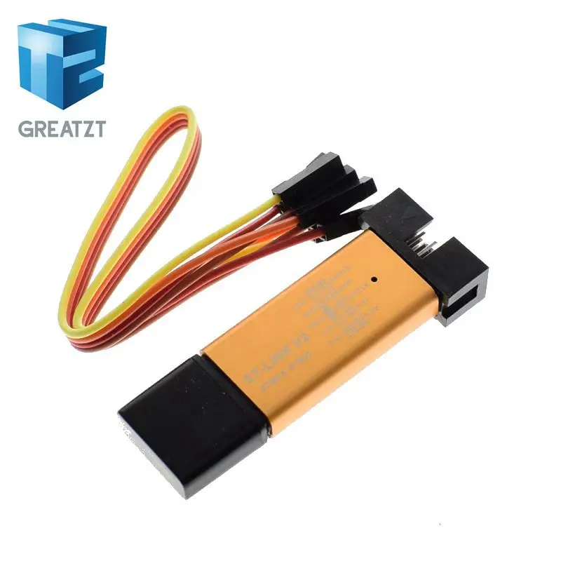 1 комплект ST LINK Stlink ST-Link V2 Mini STM8 STM32 симулятор скачать программист Программирование с крышкой DuPont кабель ST Link V2