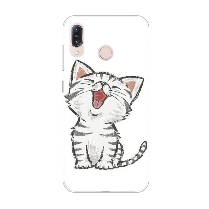 For asus ZenFone Max M2 ZB633KL Case Silicon panda cartoon Painting Soft TPU Back Cover for protect Phone cases |