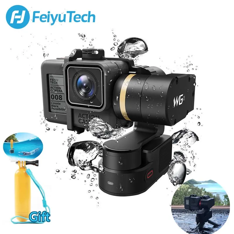 Оригинальный Регулируемый 3 осевой водонепроницаемый стабилизатор FeiyuTech Feiyu WG2X