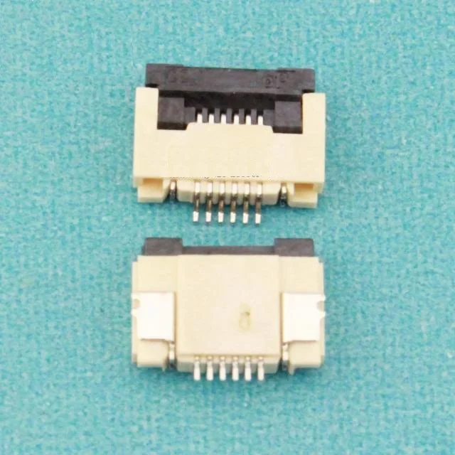 Новый FFC FPC Гибкий плоский кабельный разъем 0 5 мм Шаг 6 pin гибкий Кабельный |