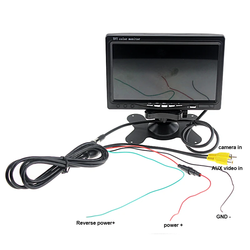 Car Monitor 7 inch Headrest for Rearview Camera IR Remote Control | Автомобили и мотоциклы