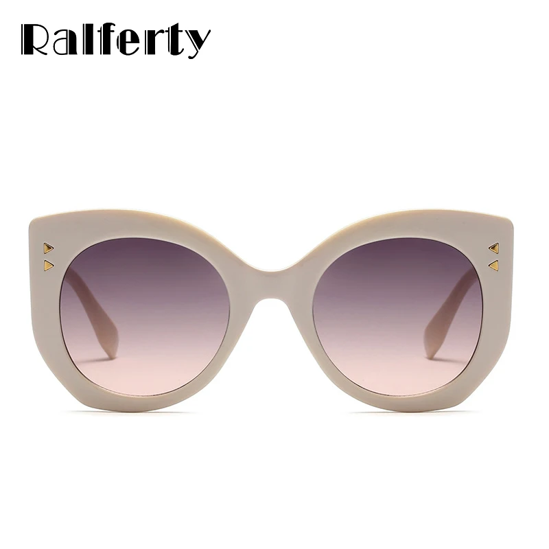 Ralferty 2018 элегантные женские Солнцезащитные очки дизайнерские UV400 градиентные