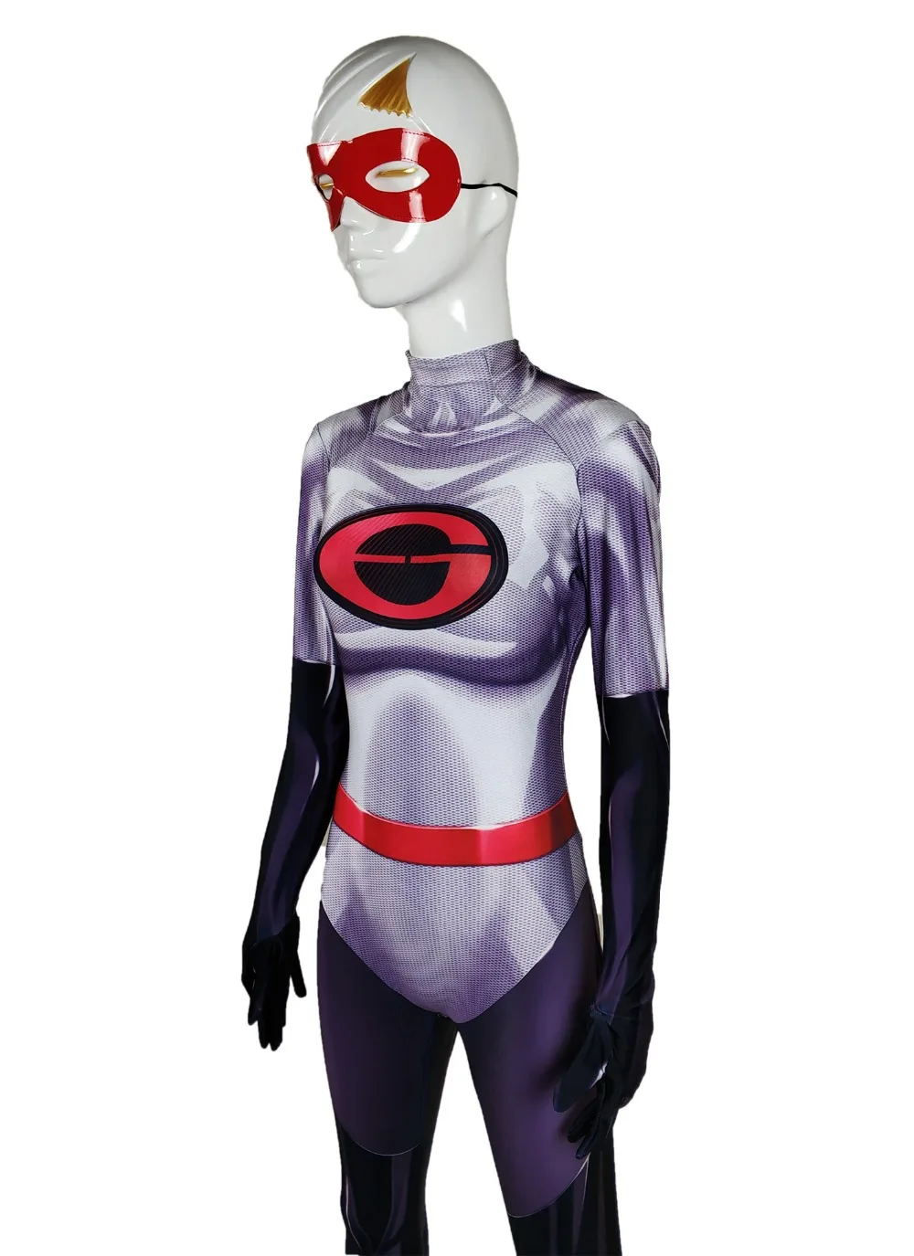 The Incredibles 2 Elastigirl Cosplay Costume Women Superhero Bodysuit 3D Lycra Spandex Zentai Halloween Party suit | Тематическая