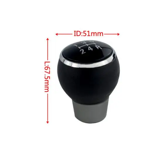 Автомобильная 5 скоростей Ручка переключения передач MT гандбол подходит для