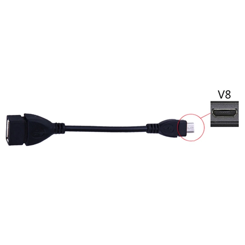 Лидер продаж кабель Micro USB для ПК папа хост-порт гнездо OTG адаптер Android планшетов