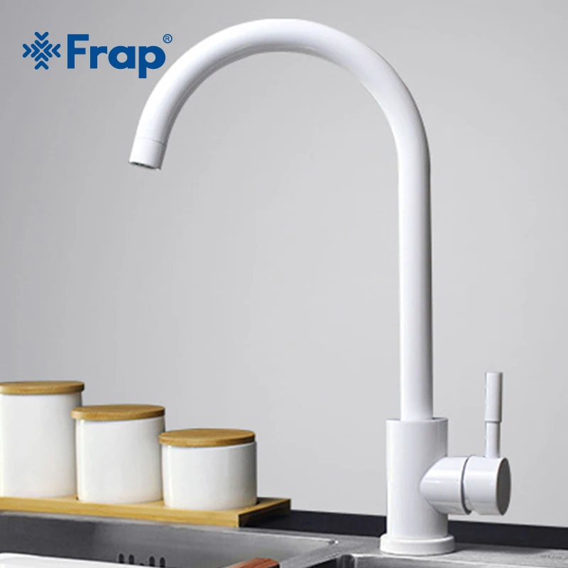 Кухонный Смеситель Frap Y40084 поворотный смеситель из нержавеющей стали 304 вращение