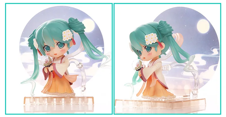 Nendoroid Hatsune Miku фестиваль середины осени Ver. Moon Cake Q Version фигурка игрушки кукла модель с коробкой