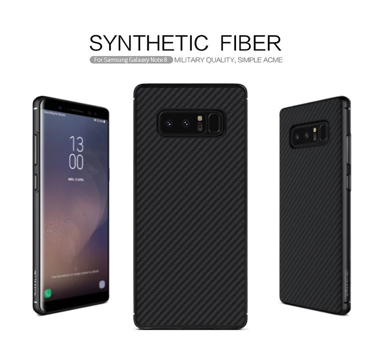 Nillkin для samsung Note 8 чехол Note8 чехол из синтетического волокна Жесткий чехол из углеродного волокна PP пластиковый чехол для samsung Galaxy Note 8