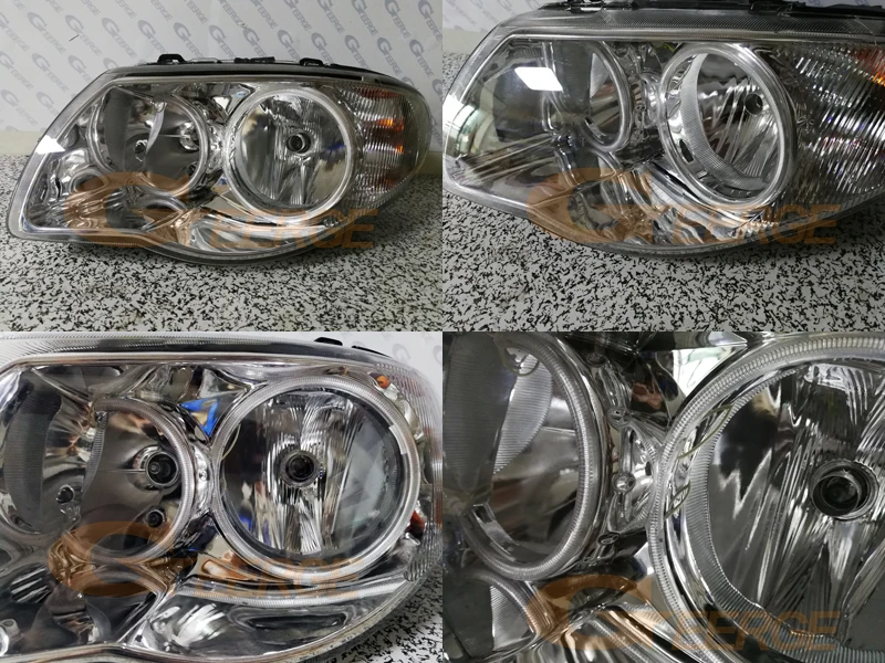 Для Jeep Grand Cherokee Chrysler Voyager Grand Voyager 2005 2006 2007 отлично ангельские глазки Ультра яркое освещение CCFL ангельские глазки комплект