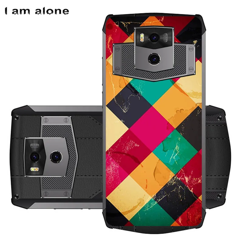 Чехлы для телефонов I am alone для Ulefone power 5 6,0 дюймов, мягкий ТПУ мобильный Модный черный цвет для Ulefone power 5 сумок