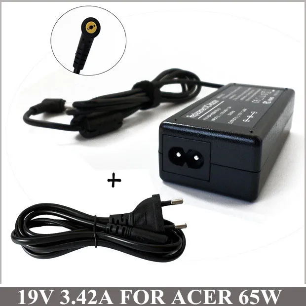 Универсальный адаптер питания для ноутбука 19 в а 65 Вт|charger for acer aspire|notebook chargeruniversal