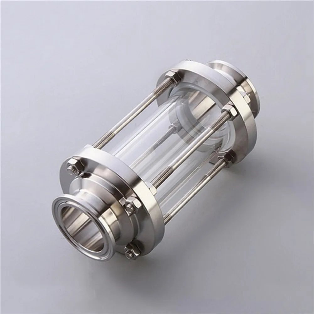 Тройной зажим тройной санитарное смотровое стекло из нержавеющей стали SS304 Tc 2