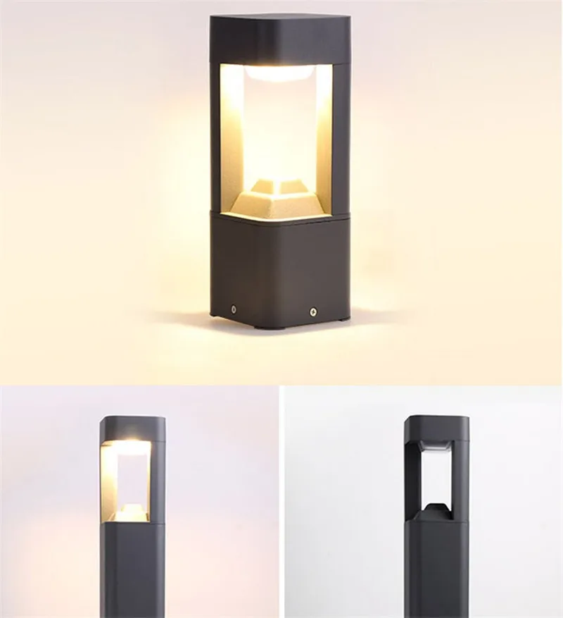 Наружное освещение Парковочное садовое современный алюминиевый столб для