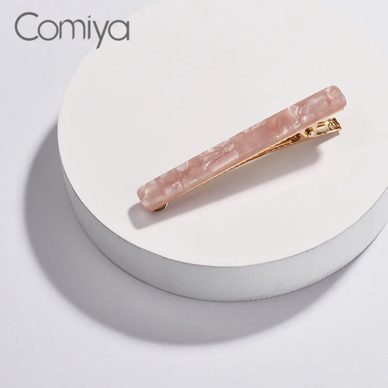 Заколки Comiya, длинные, прямоугольные, очаровательные, цинковый сплав, женские, акриловые, Mujer, шпильки для женщин, украшения, Bijoux Femme, шпильки, тиары