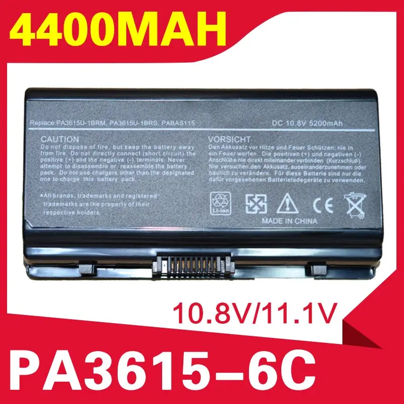 Аккумулятор ApexWay для TOSHIBA 11 1 в спутниковой связи PA3615U 1BRM Equium L40 PABAS115 с функцией
