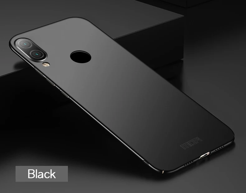 Для Redmi Note 7 Чехол Оригинальный MOFi классический матовый ПК Жесткий задний