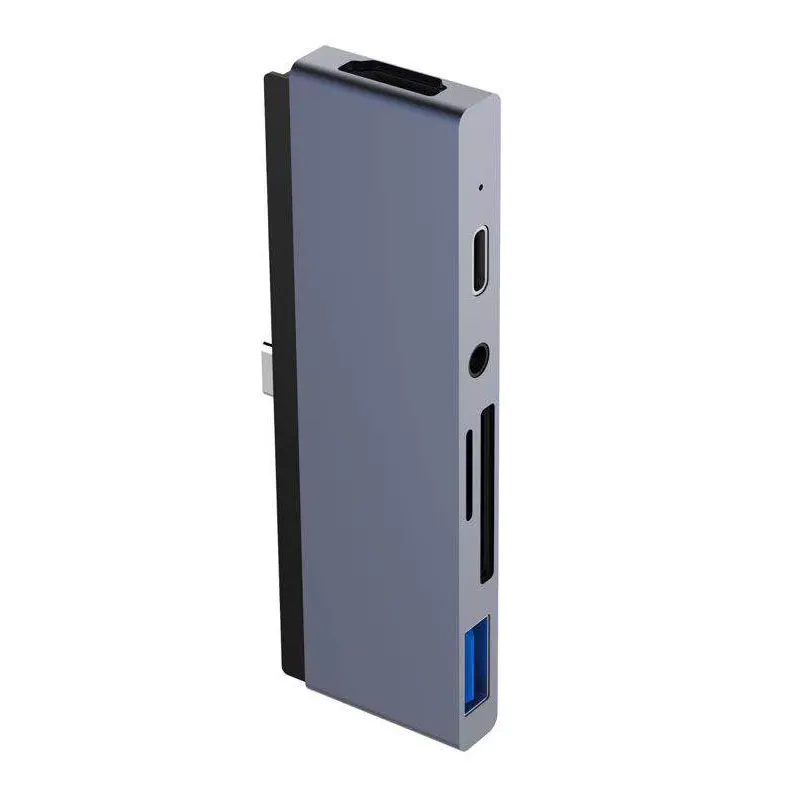 USB концентратор Mosible для iPad Pro MacBook Pro/Air 2021 M1 адаптер Type C HDMI совместимый кардридер
