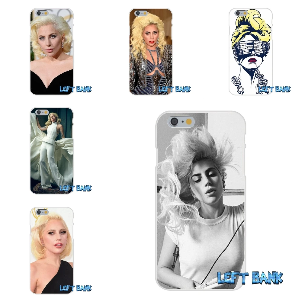 Popstar Lady Gaga Мягкий Силиконовый ТПУ Прозрачный чехол для iPhone 4 4S 5 5S 5C SE 6 6S 7 Plus|case for