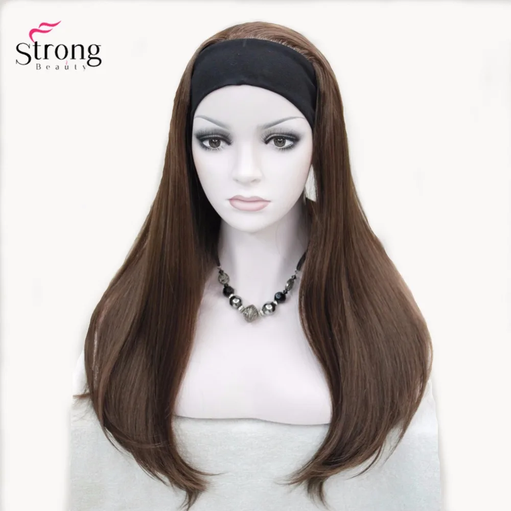Женский синтетический парик StrongBeauty Длинные прямые парики
