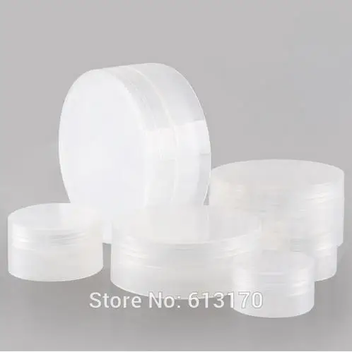 

50g 50ml Empty pp cream jar with inner lids Mask makeup Tins face care refillable cosmetic container