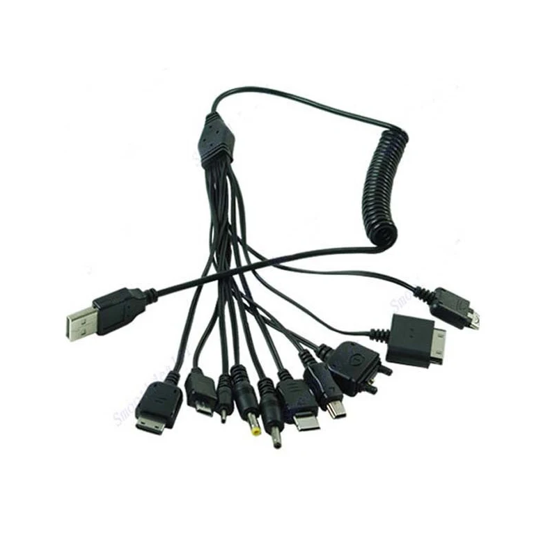 10 в 1 универсальные микро мини USB кабели мульти Джек зарядное устройство кабель