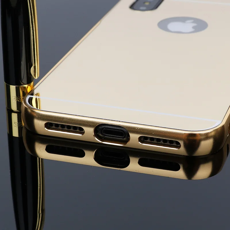 Новый роскошный алюминиевый металлический каркас чехол для iPhone 8 7 6s Plus/5S/5