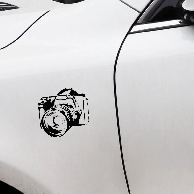 YJZT 15 1 см * 14 4 Виниловая черная/Серебристая Наклейка на автомобиль для фото и