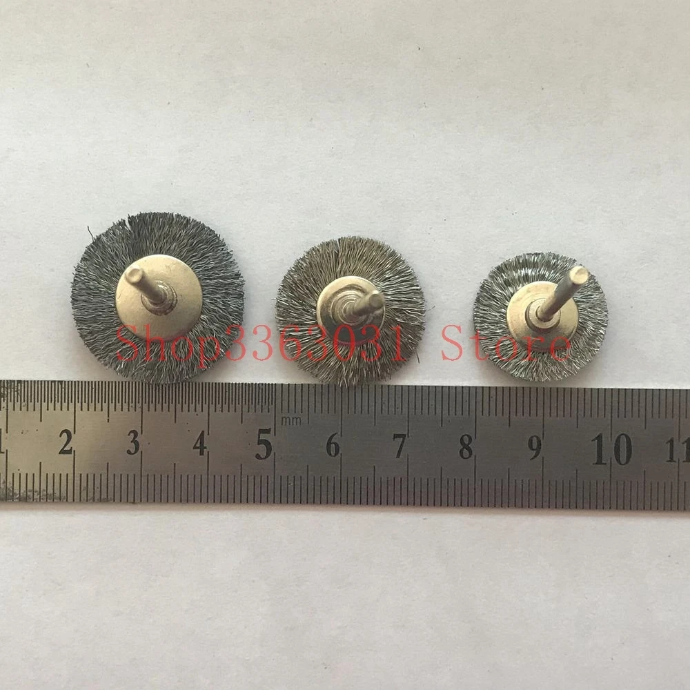 50 шт. Dremel Аксессуары стальная проволочная полировальная щетка шлифовальные