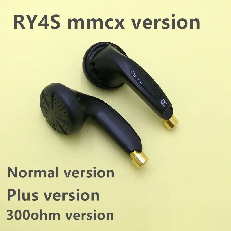 RY4S mmcx интерфейс вкладыши 15 мм качество музыки звук HIFI наушники(MX500 стиль наушников) 3,5 мм 300ohm