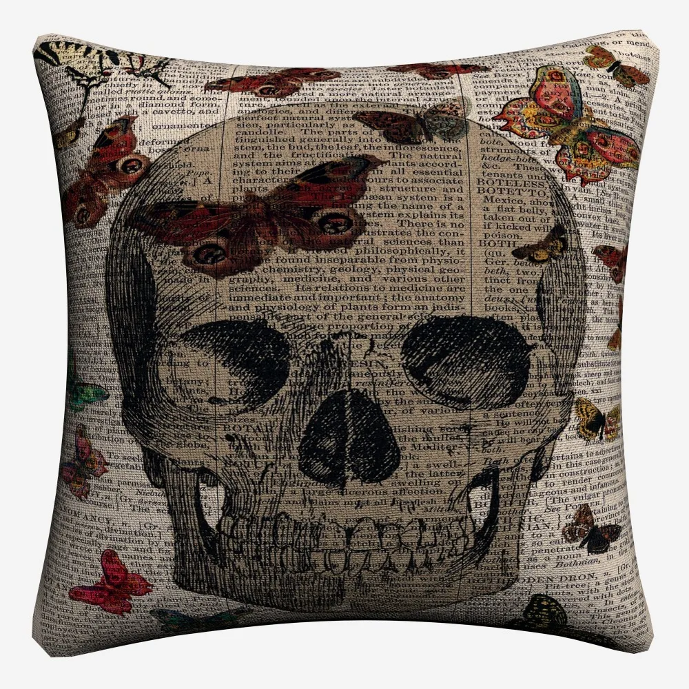 

Frankenstein Vintage Movie Art Soft Cotton Linen Cushion Covers 45x45cm Classic Pillowcase For Sofa Home Decoration Almofada
