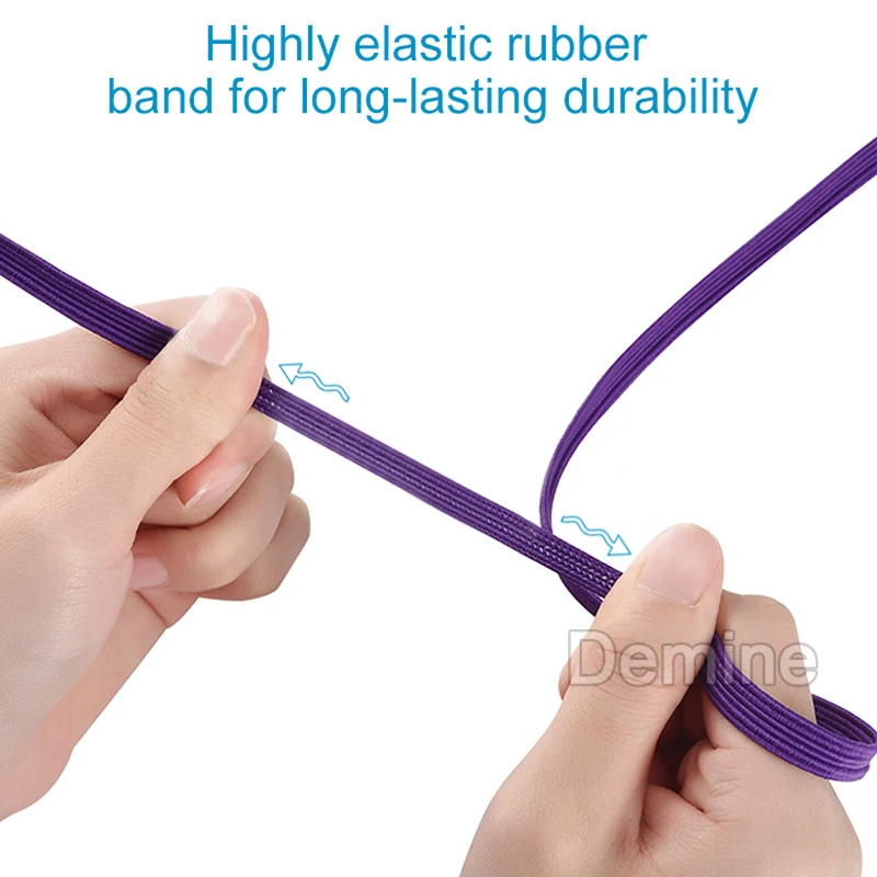 Demine эластичные шнурки для мужчин и женщин мужские кроссовки спортивная обувь