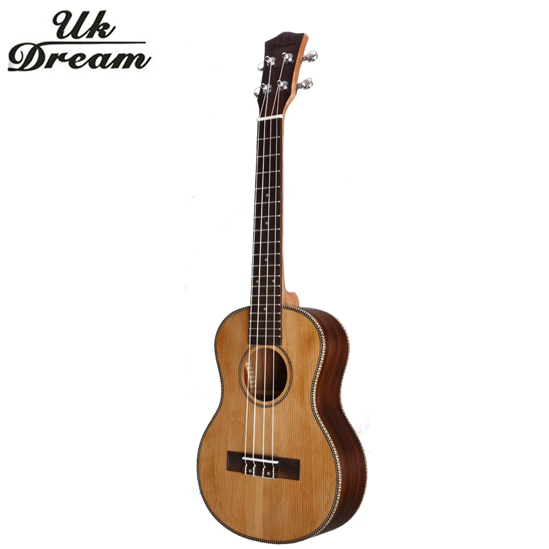 Деревянная гитара Ukelele 18 ладов 26 дюймов музыкальный инструмент 4 струны мини из