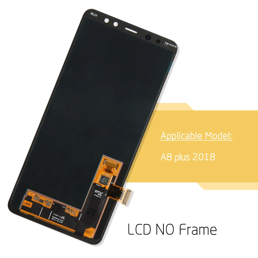 6 0 ''Супер AMOLED для Samsung Galaxy A8 + Plus 2018 A730 A730F A730F/DS A730x ЖК дисплей сенсорный экран