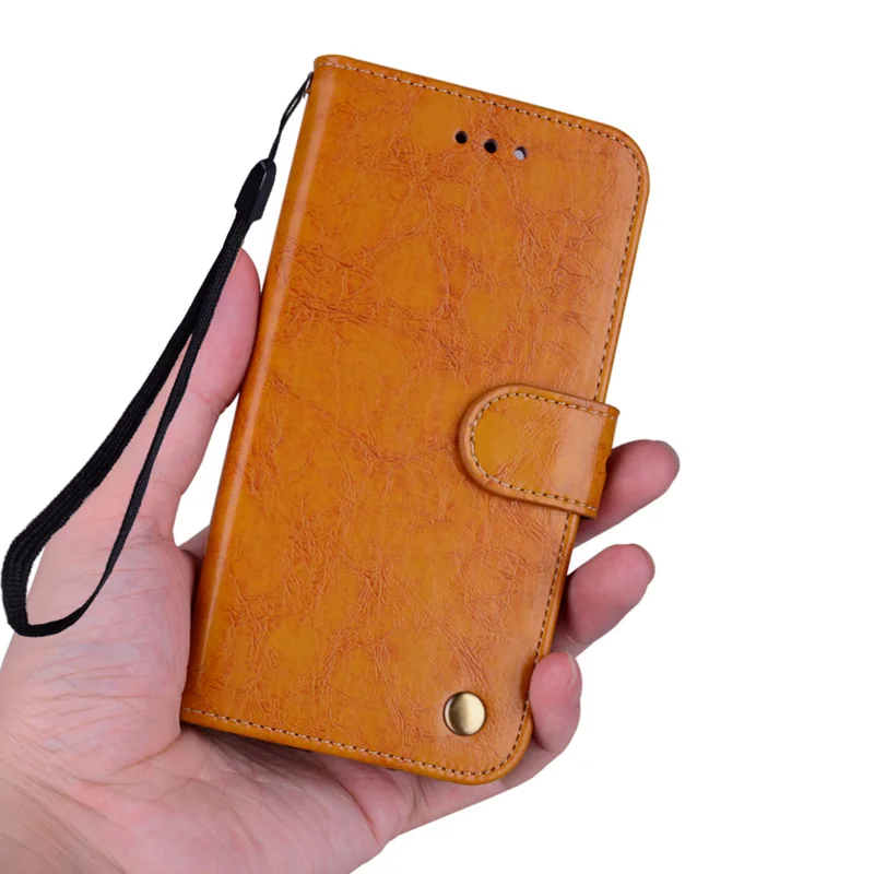 Мобильный телефон чехол для Red rice Note 5 чехол-книжка из вощеной кожи кожаный