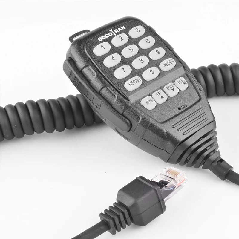 SOCOTRAN четырехдиапазонный мобильный радиоприемник ST 7900D микрофон с дистанционным