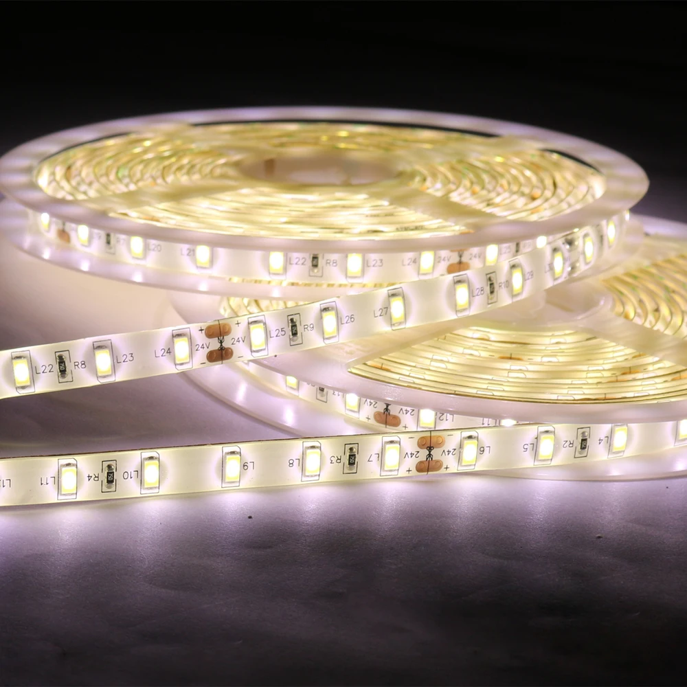 Светодиодная лента 5630 5730 SMD DC 12V водонепроницаемый IP65 IP33 гибкая гирлянда