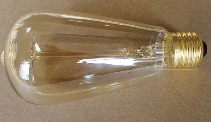 Edison Light Bulb Креативная настольная лампа из цельного дерева, ретро прикроватная лампа для спальни, лампа Эдисона 110/220 В, лофт лампы, скандинавский E27 Ночной светильник светодиодный светильник CL523 - Цвет абажура: Edison Light Bulb