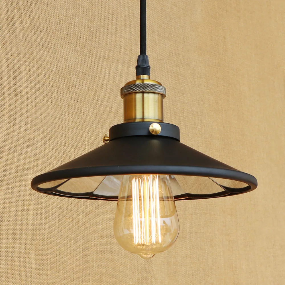 Черные винтажные Регулируемые Настенные светильники в ретро стиле Длинные из