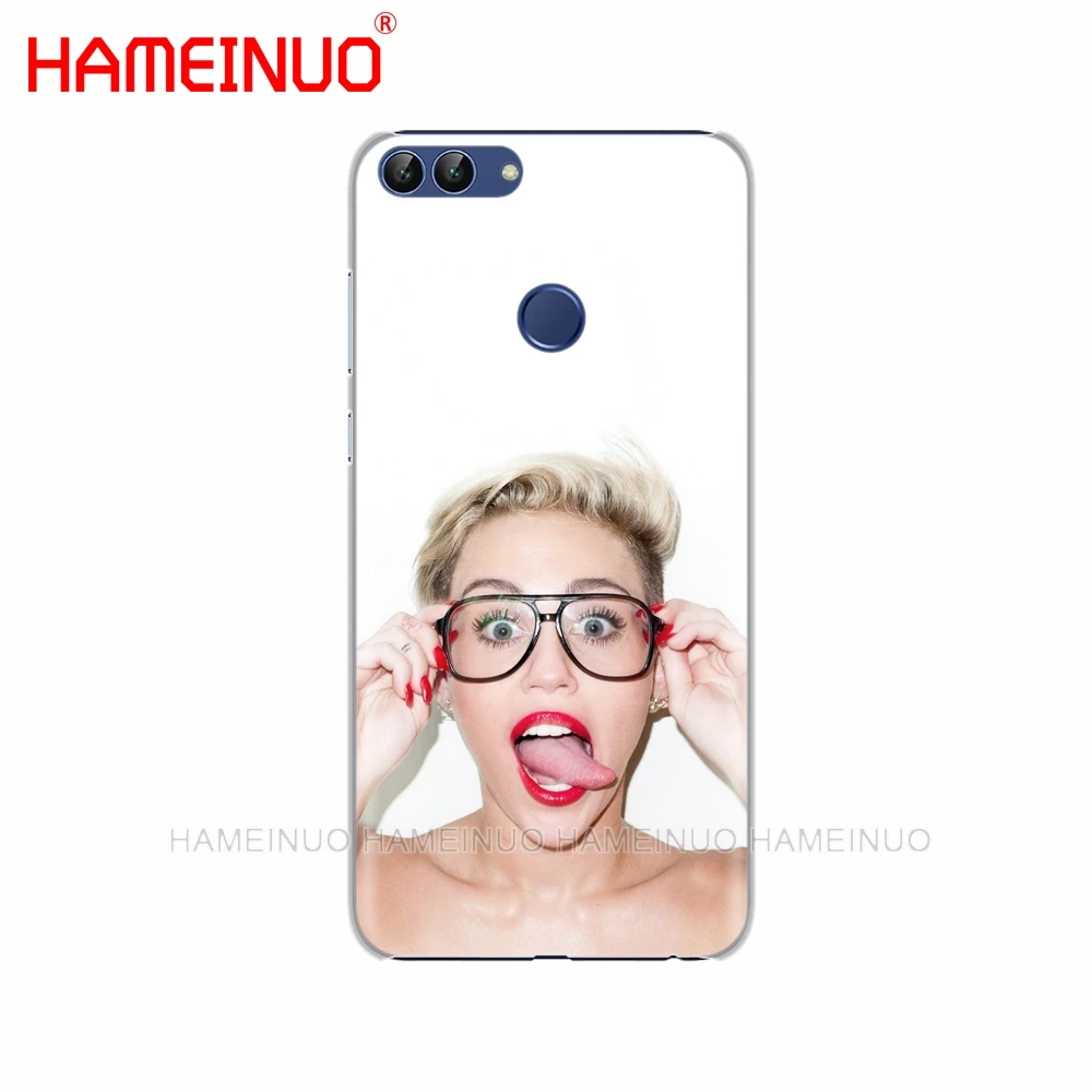 HAMEINUO Miley Cyrus Чехол для мобильного телефона huawei Honor Y5 7C Y625 Y635 Y6 Y7 Y9 2017 2018 Prime PRO |