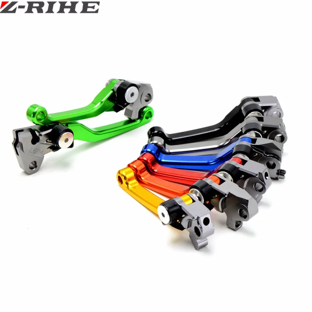 Новое поступление Поворотные Рычаги тормозной муфты для мотоцикла с ЧПУ KX85 EXC450
