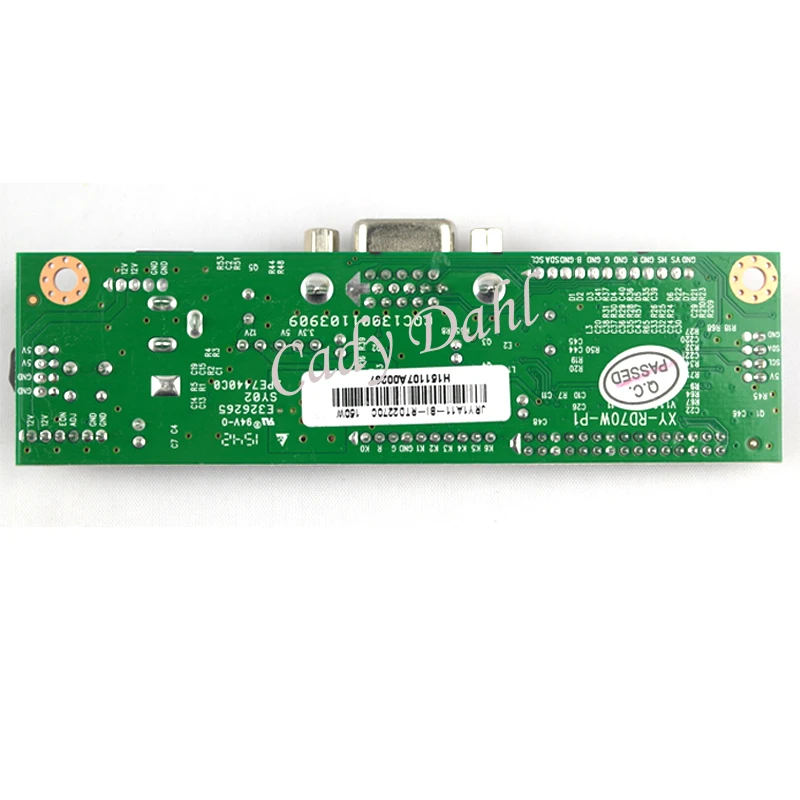 Драйвер для контроллера VGA LVDS плата с 30 контактами модуль сделай сам Raspberry PI 3 7-24