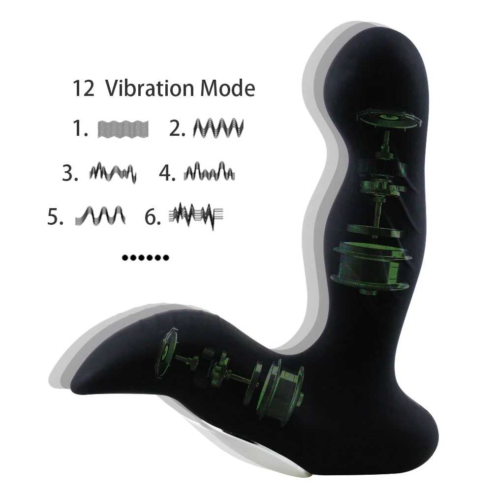 Anal Plug Vibrator Male Masturbator Wireless Remote Control Butt Prostate Massager Waterproof Adult Sex Toys for Men Sexo | Красота и